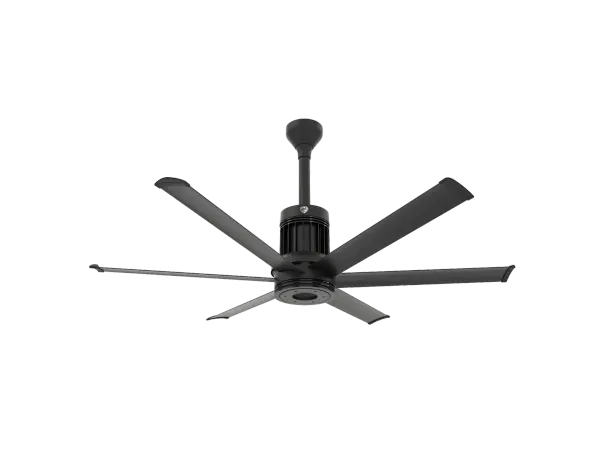 The i6 transforms covered outdoor spaces with powerful, whisper-quiet airflow and smart home integration. Built with aircraft-grade aluminum and damp-rated construction, it delivers commercial-grade performance with residential sophistication.