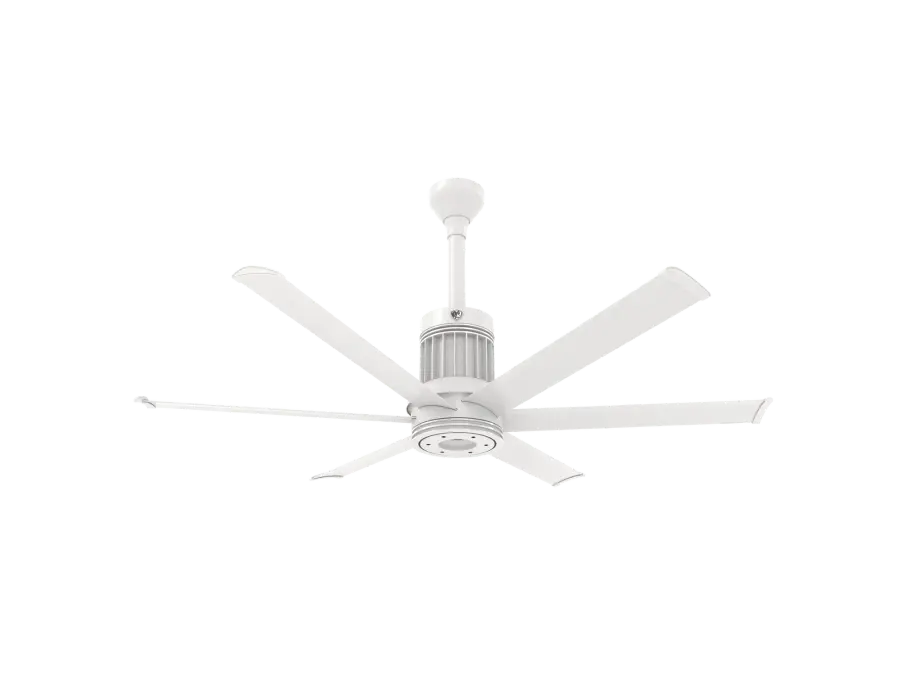 i6 60" Outdoor Ceiling Fan with WiFi/BLE - White