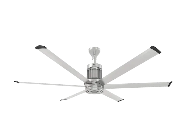 The i6 delivers commanding airflow with whisper-quiet operation in a sculptural design. Smart home integration, aircraft-grade construction, and customizable finishes make this 72" fan perfect for open-concept spaces.