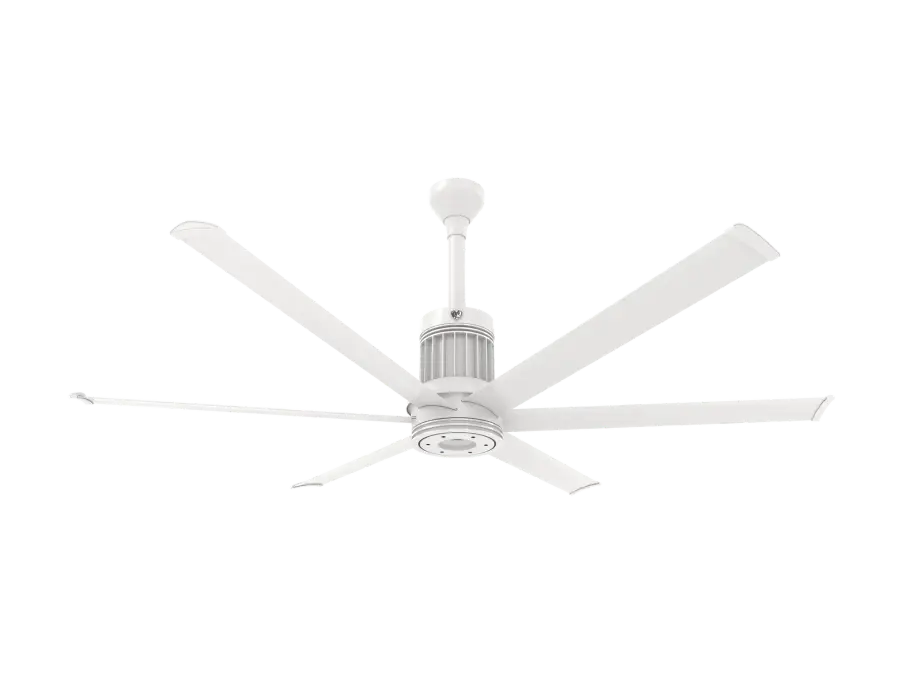 i6 72" Outdoor Ceiling Fan with WiFi/BLE - White