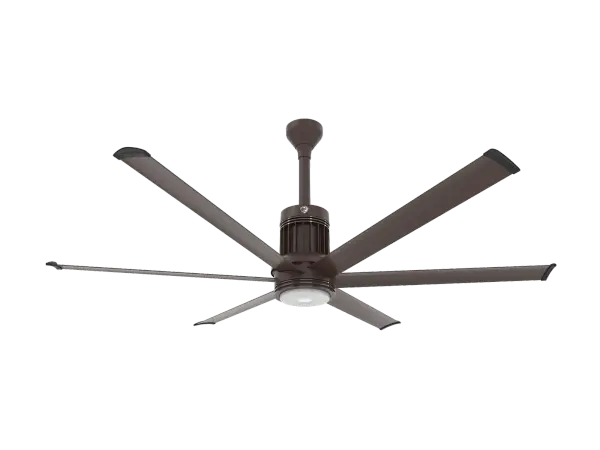 The i6 transforms covered outdoor spaces with powerful, whisper-quiet airflow and smart home integration. Built with aircraft-grade aluminum and damp-rated construction, it delivers commercial-grade performance with residential sophistication.