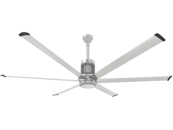 The i6 84" transforms covered outdoor spaces with powerful, whisper-quiet airflow and smart home integration. Aircraft-grade aluminum construction withstands the elements while delivering design-forward aesthetics.