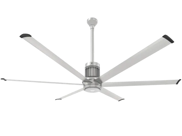 The i6 84" transforms covered outdoor spaces with powerful, whisper-quiet airflow and smart home integration. Aircraft-grade aluminum construction withstands the elements while delivering design-forward aesthetics.