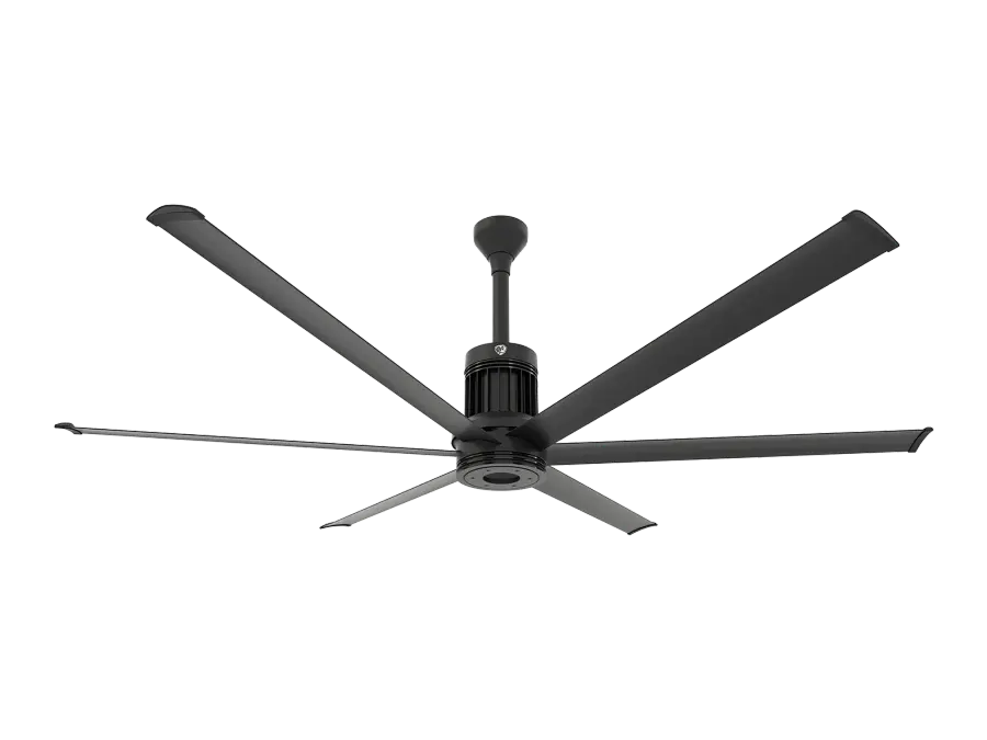 i6 84" Outdoor Ceiling Fan with WiFi/BLE - Black