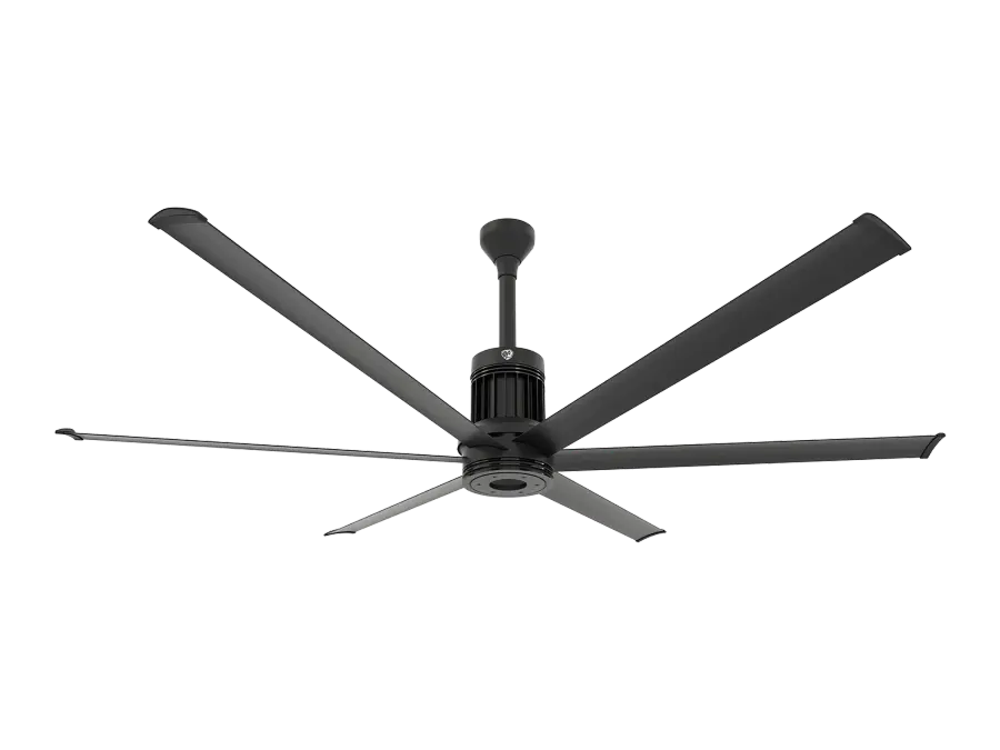 i6 84" Outdoor Ceiling Fan with WiFi/BLE - Black - Image 2