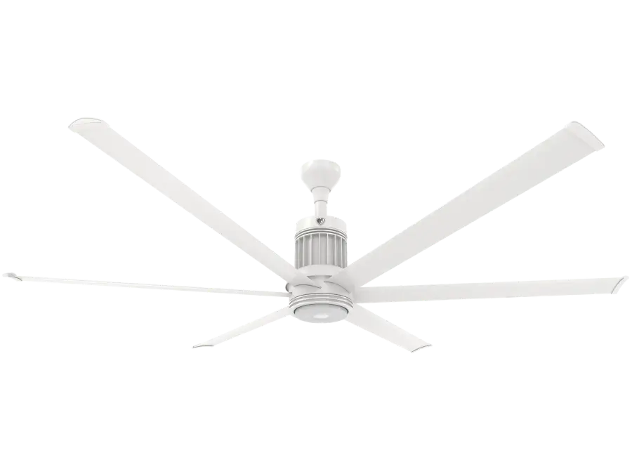i6 84" Outdoor Ceiling Fan with WiFi/BLE - White