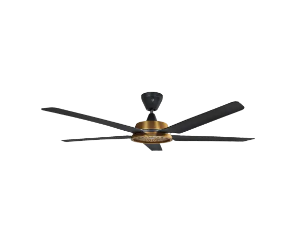 The Speakeasy combines vintage-inspired design with contemporary technology. Five hybrid resin blades deliver powerful airflow while a quiet, efficient motor ensures comfort. Smart home integration and multiple control options make it ideal for entertainment spaces.