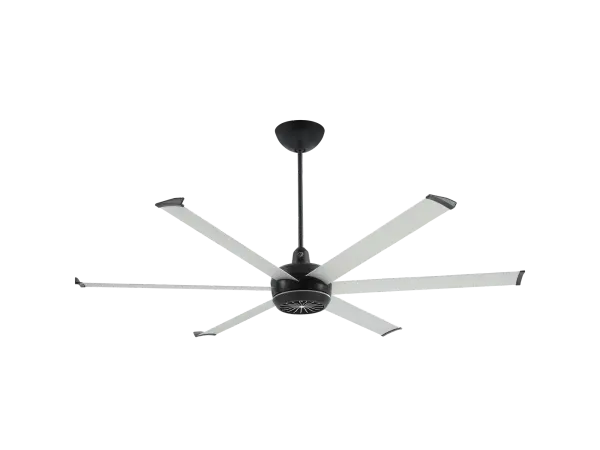 The Turbo6 delivers nearly double the airflow of typical outdoor fans with its unique Kick Ass™ mode and 6 aircraft-grade aluminum airfoils. Built for durability with damp-rated components and backed by a 3-year warranty.