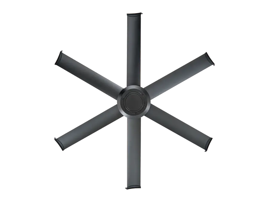 Mammoth 60" Outdoor Ceiling Fan in Black - Image 2