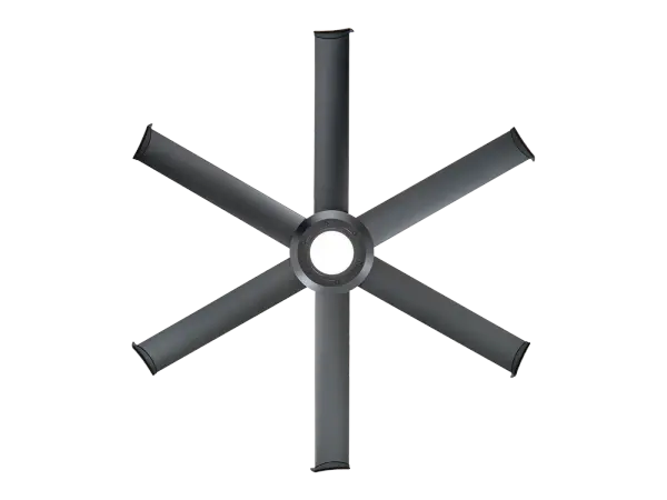 The Mammoth 60" delivers powerful airflow for outdoor spaces with wet-rated durability and full smart home compatibility. Its high-torque motor and oversized blades create exceptional cooling while operating quietly under 35 dBA. - alternate view