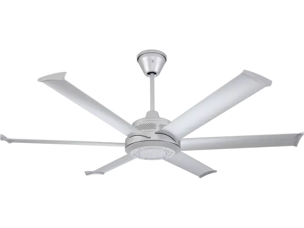 Mammoth 60" Outdoor Ceiling Fan in Silver - Image 1