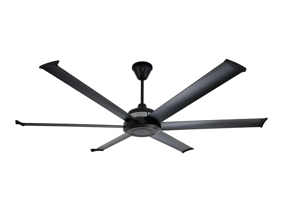 Mammoth 72" Outdoor Ceiling Fan in Black - Image 1