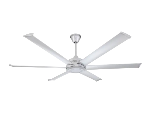 Mammoth 72" Outdoor Ceiling Fan in Silver - Image 1