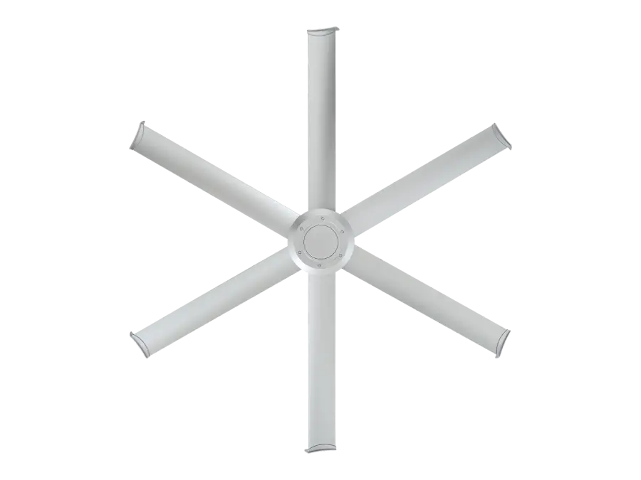 Mammoth 72" Outdoor Ceiling Fan in Silver - Image 2