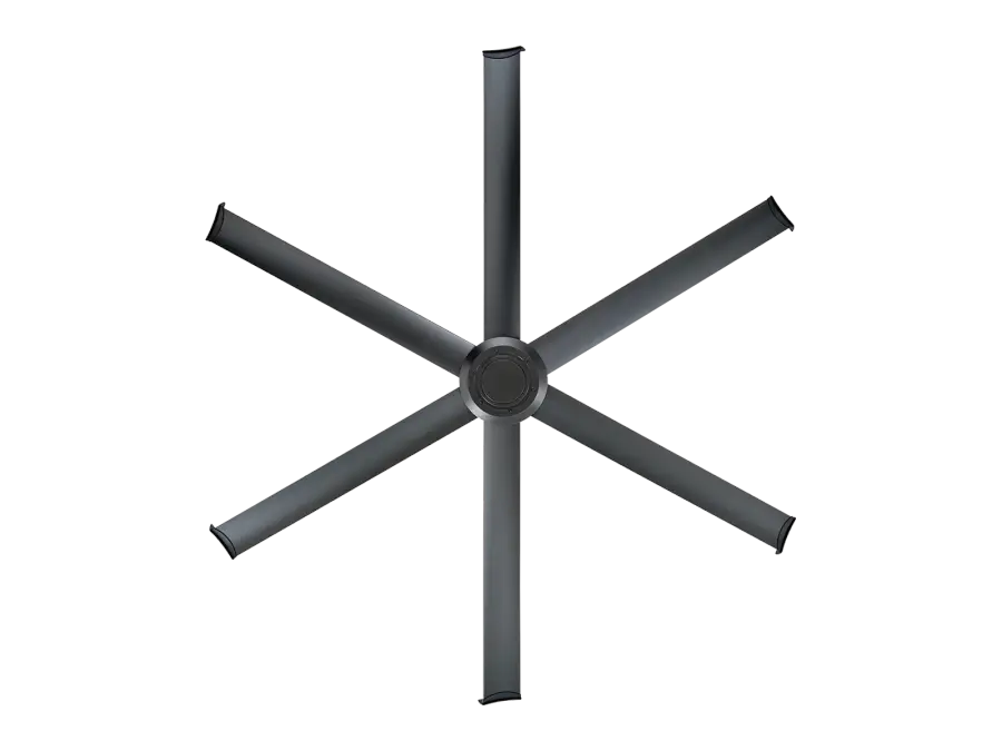 Mammoth 84" Outdoor Ceiling Fan in Black - Image 2