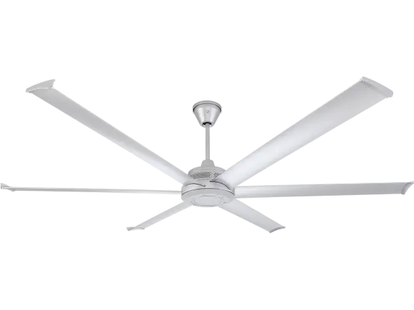 Mammoth 84" Outdoor Ceiling Fan in Silver - Image 1