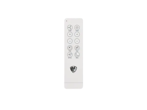Standard infrared remote control compatible with Haiku L Indoor, Haiku L Outdoor, Speakeasy, and Haiku Coastal fan models. Provides convenient wireless control of fan speed, lighting, and settings.