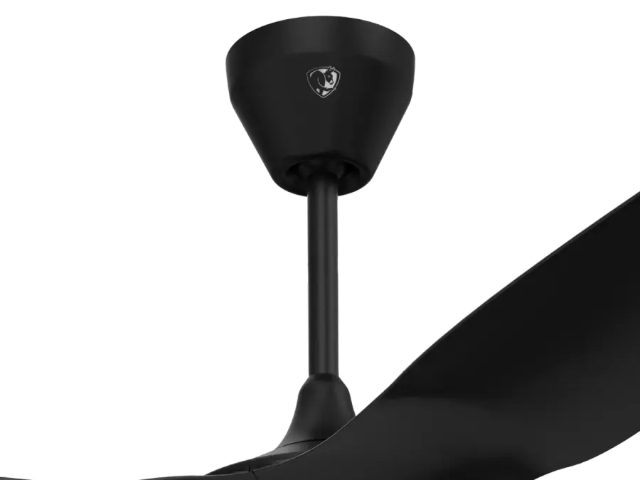 Speakeasy Ceiling Fan Downrod - Black, 5 Inch - Image 2