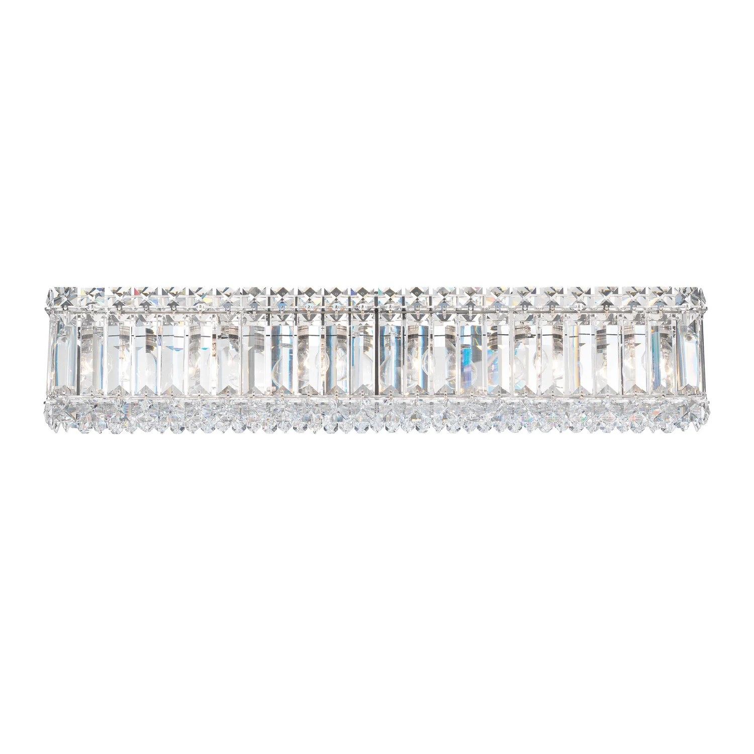 Quantum Six Light Bath Vanity in Stainless Steel