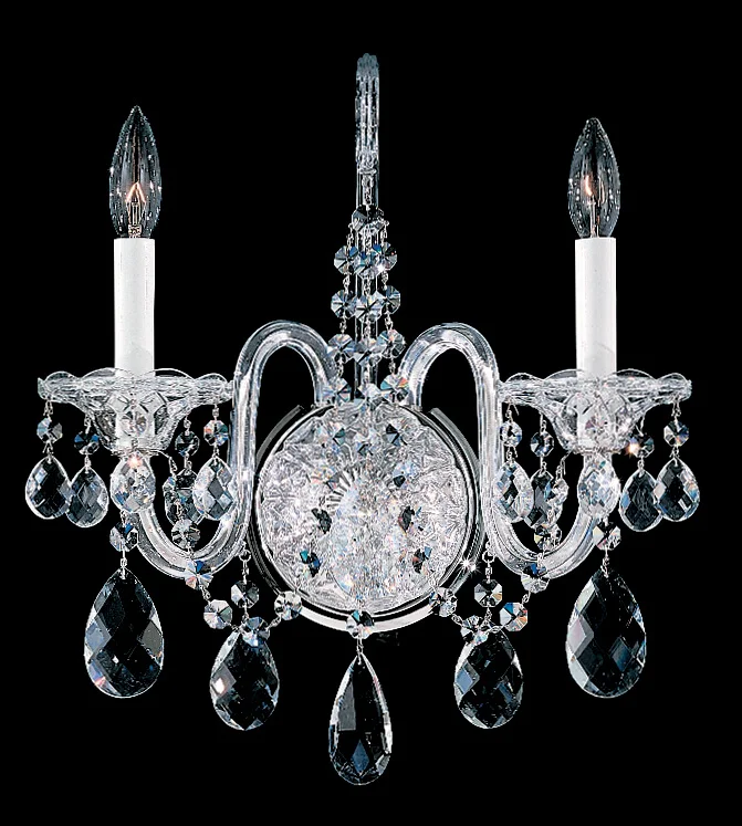 Sterling Two Light Wall Sconce in Aurelia