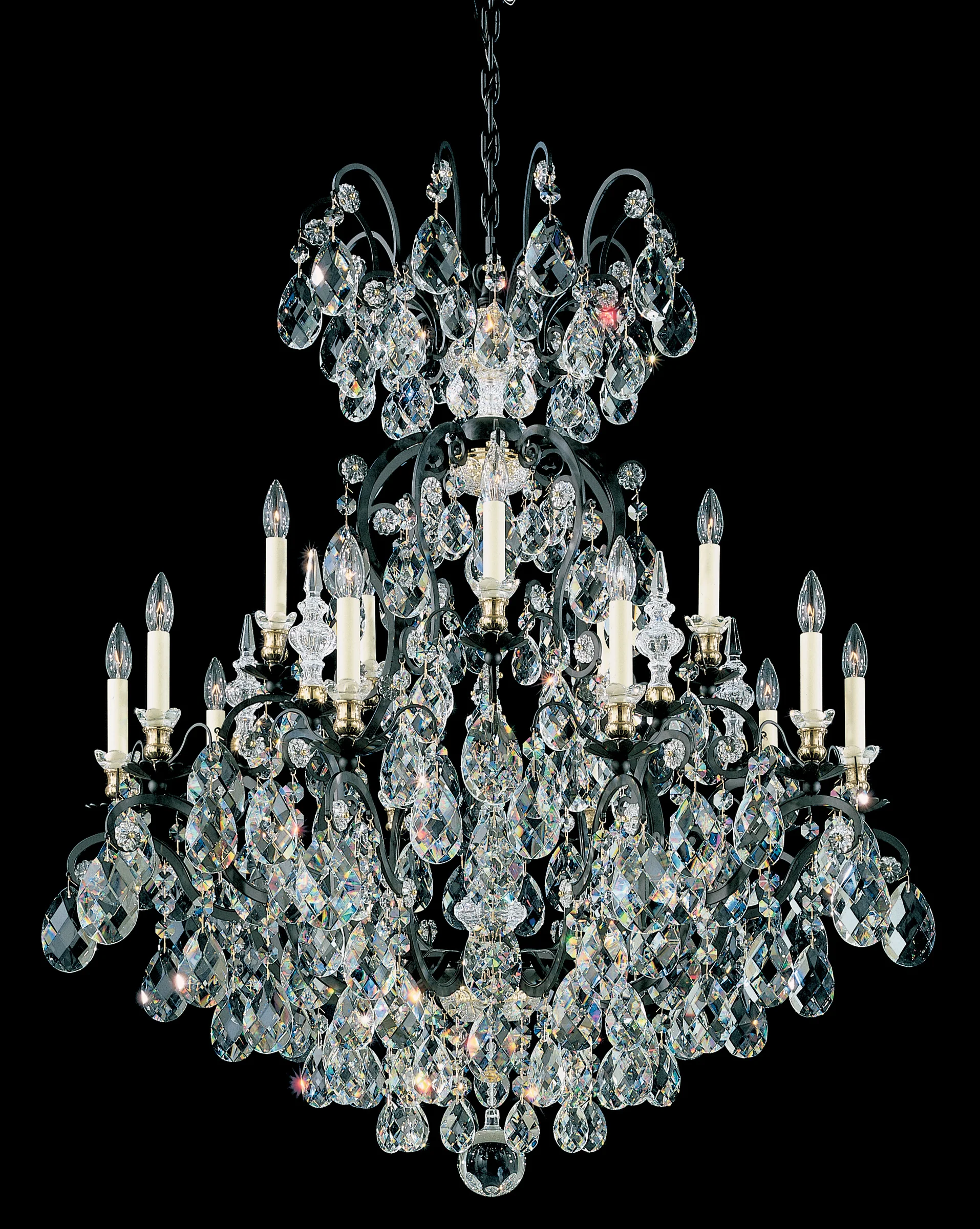 Renaissance 16 Light Chandelier in Heirloom Gold
