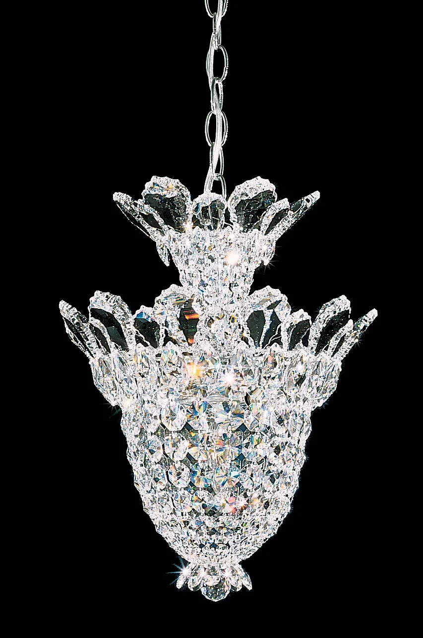 Trilliane Five Light Mini Pendant in Polished Stainless Steel