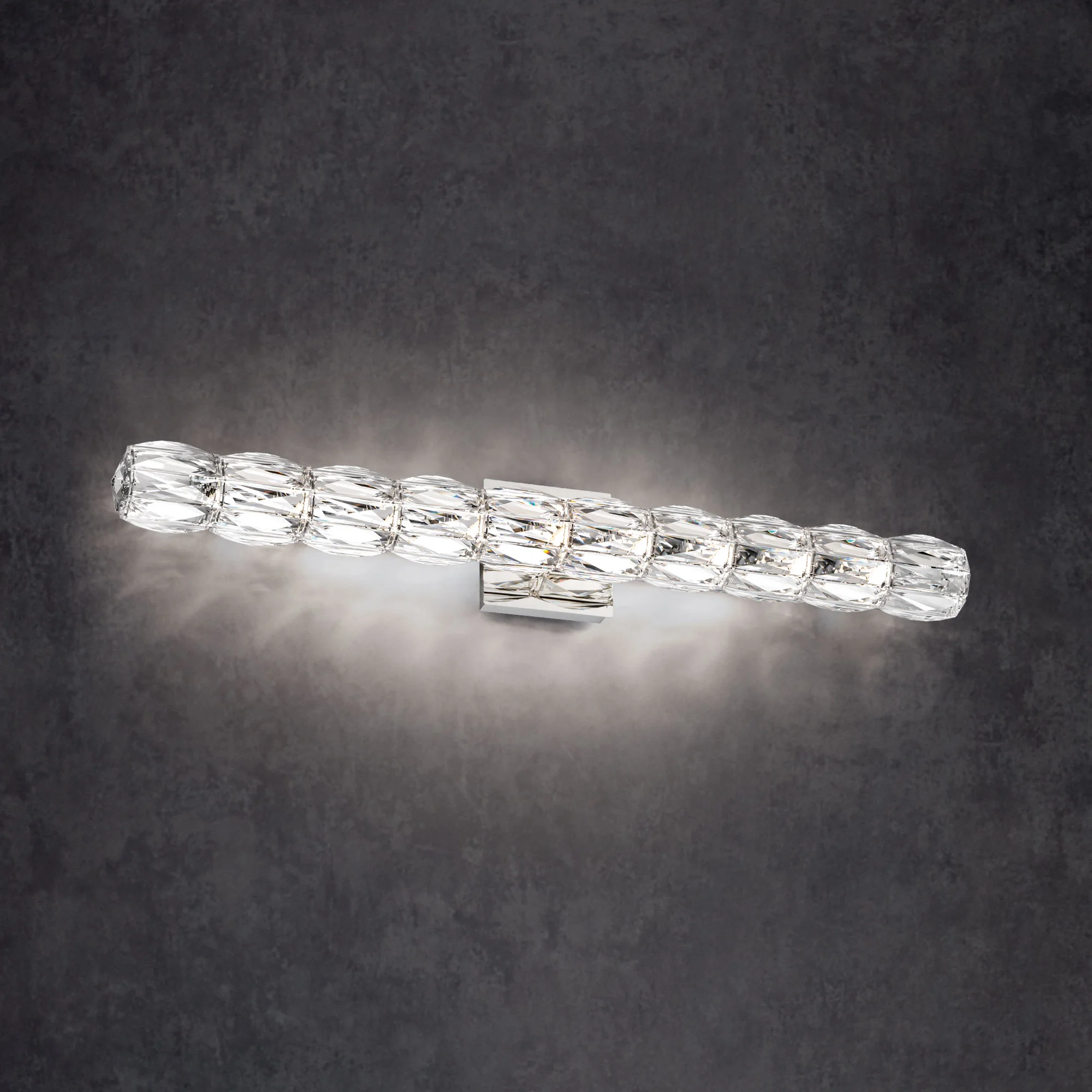 Verve LED LED Bath Vanity in Polished Stainless Steel